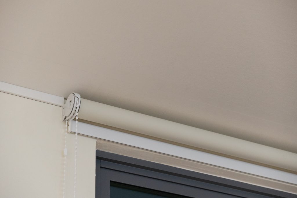 Sound absorbing panels installed on ceiling in Singapore church interior